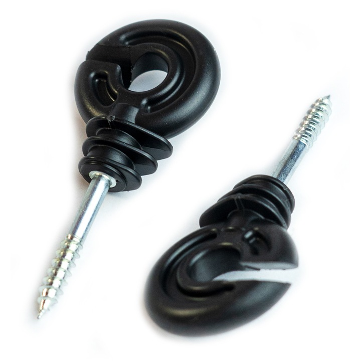 Izolator inel gard electric calitate superioara, pachet 25 bucati