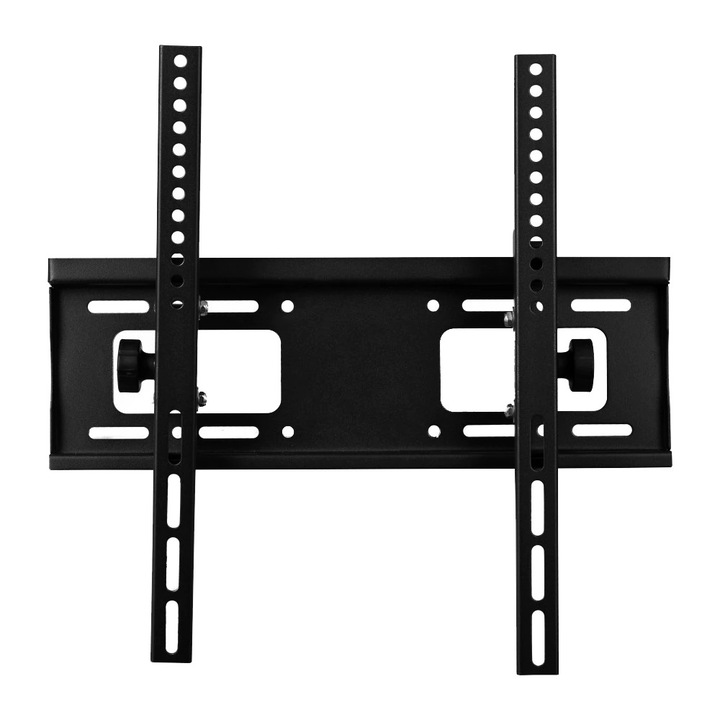 Стенна стойка за телевизор Hausberg HB H 02R, 26"-55", до 30 kg, Черен