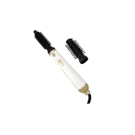 Perie de par electrica Rowenta CF 3910, 300W, 21mm, Alb-Negru