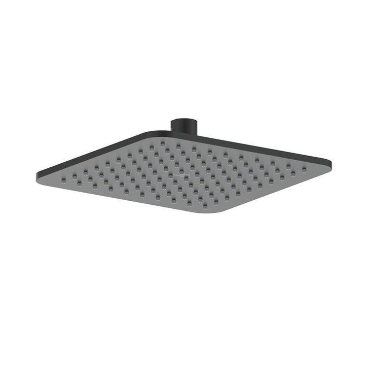 Cap de dus Ideal Standard IDEALRAIN Cube B0024XG, 200x200 mm, Colectia Silk Black, Negru