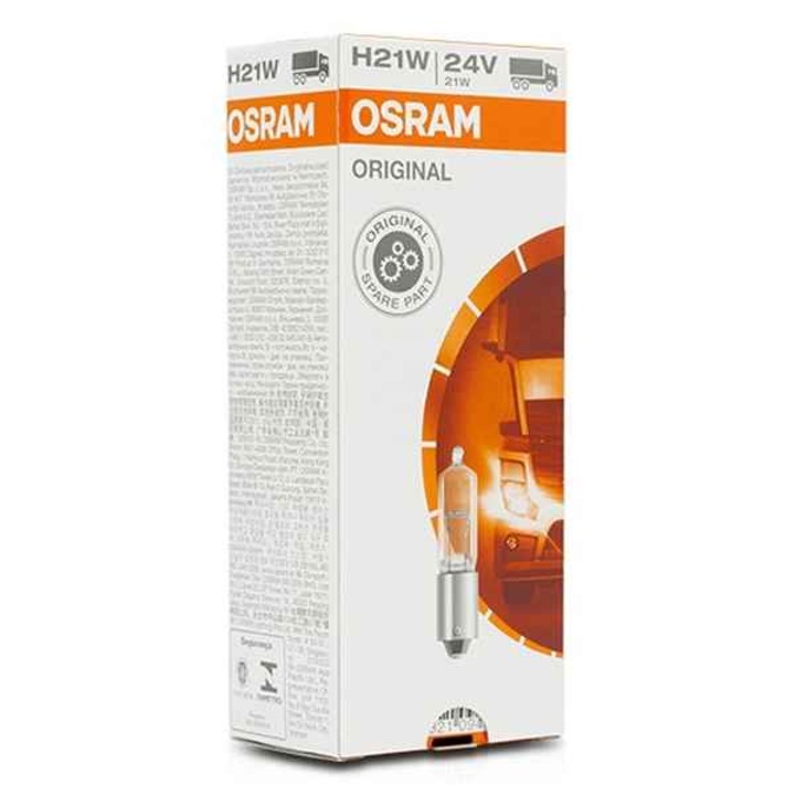 Osram 10 darabos halogén izzó készlet, Hella, H21W, 24V