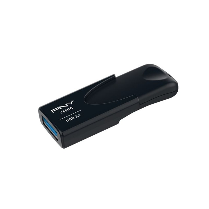 USB памет PNY Attache 4 256GB USB 3.1 Черен