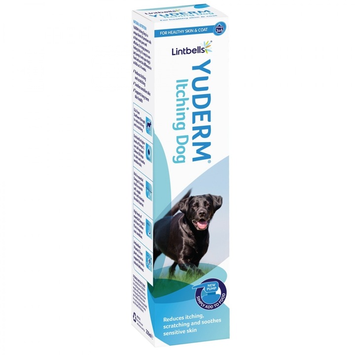 Supliment nutritiv pentru caini Lintbells Yuderm Itchy, 500 ml