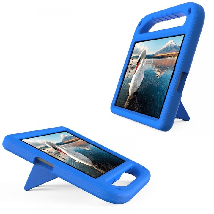 Carcasa Tech-protect Kidscase Compatibila Cu Lenovo Tab M10 Plus Tb-x606 10.3 Inch Blue