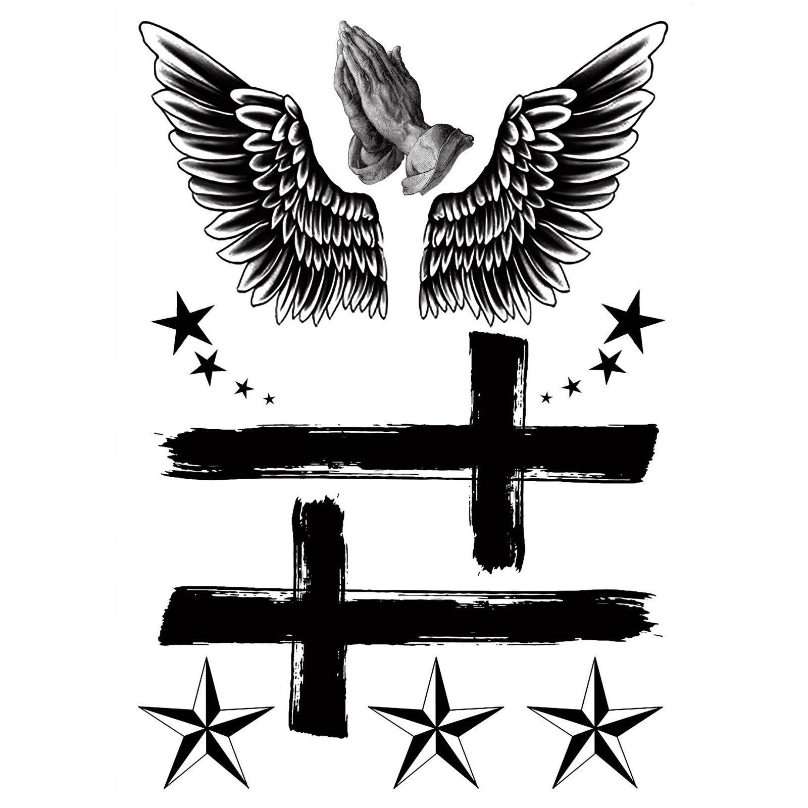 Tatuaj temporar, Flash Tattoos Romania, For we live by faith, rezistent