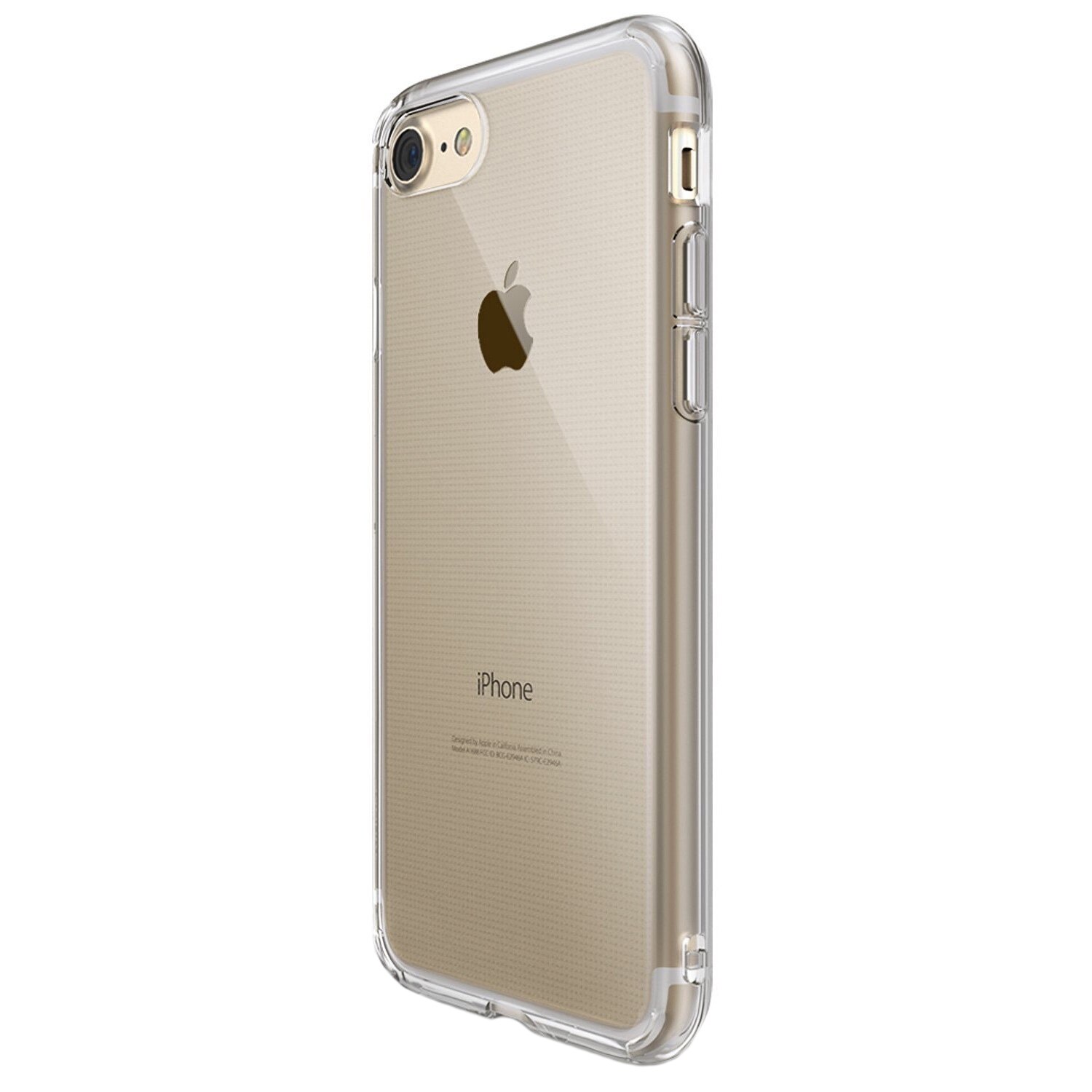 Husa de protectie Ringke AIR SMOKE pentru Apple iPhone 7 / iPhone 8, Folie protectie display, Negru