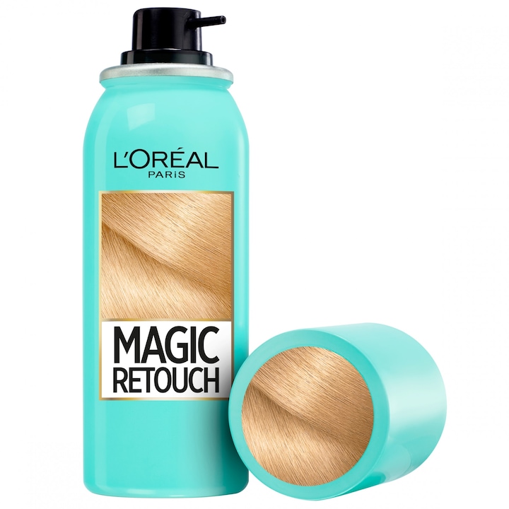Спрей боя за коса LOreal Paris Magic Retouch за покриване на корените между боядисванията, 5 Светло русо, 75 мл