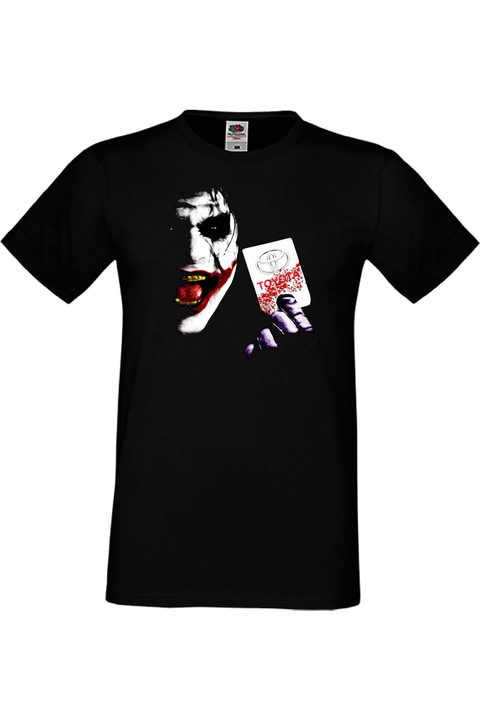 Férfi rajongói póló autós logós ajándék Toyota Joker 2, Fekete
