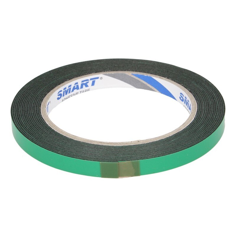 Banda dubla adeziva izolatoare verde/negru 5mX9mm, Mammooth 1buc