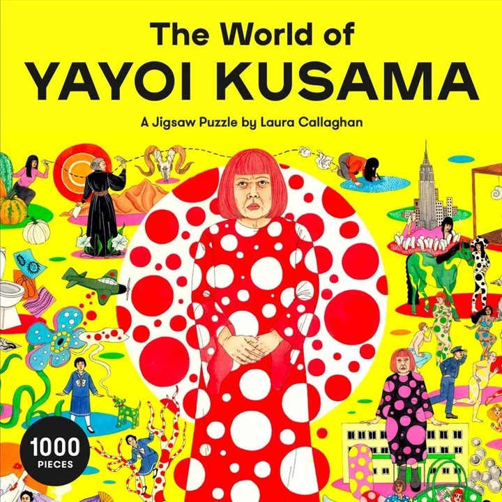 Puzzle 1000 de piese - The World of Yayoi Kusama, Carton