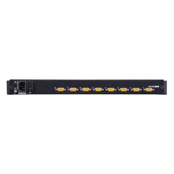 ATEN KVM Konzol LCD 19" + Switch 8PC CL1308N