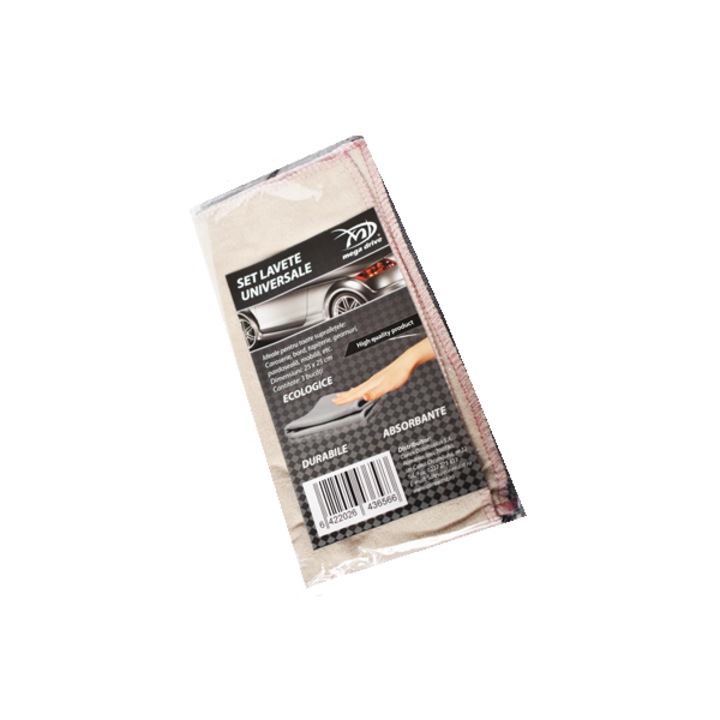 Set 3 lavete universale, 25x25 cm