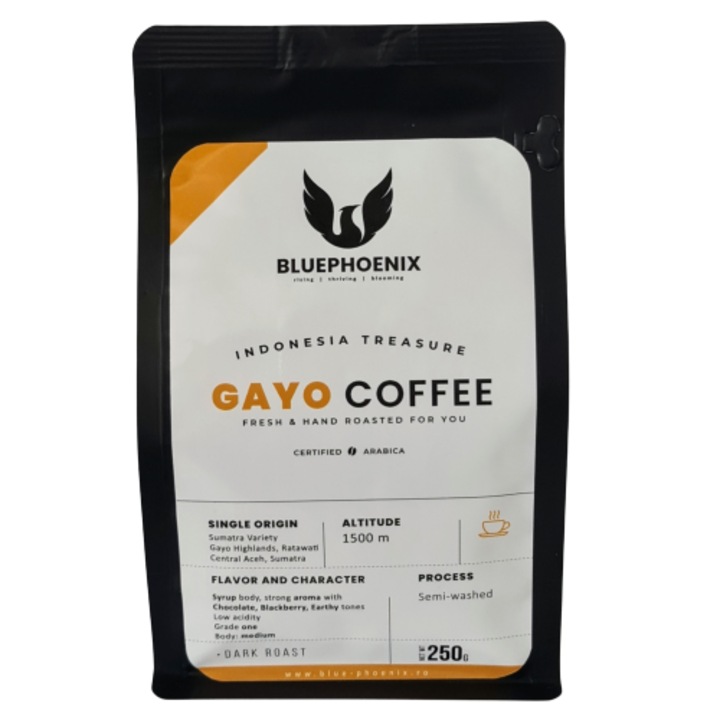 Gayo Arabica kávé frissen pörkölt, 250 g