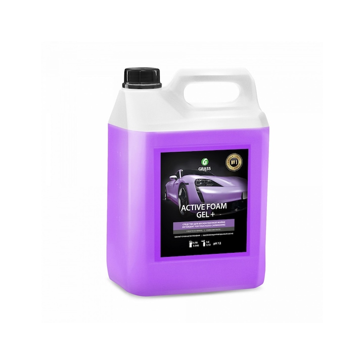 Spuma Activa concentrata , Active Foam Gel + , Grass, 6l
