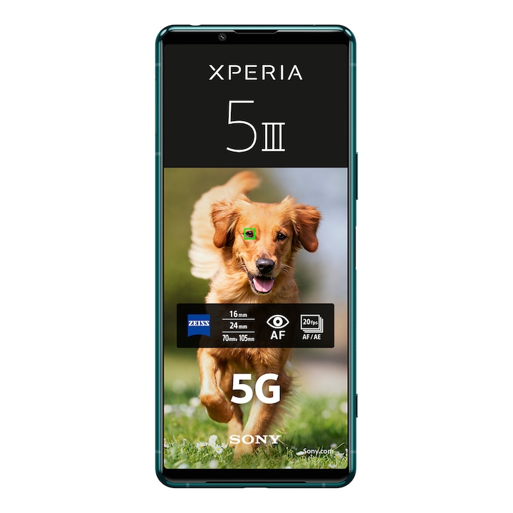 Telefon mobil Sony Xperia 5 III, 8GB RAM, 128GB, 5G, Green