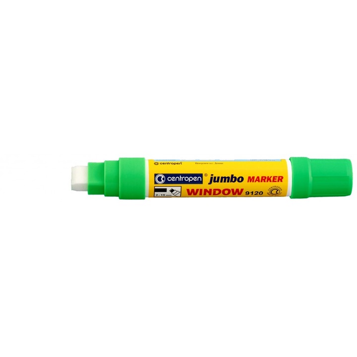 Маркер Centropen, Jumbo, 9120, Зелен