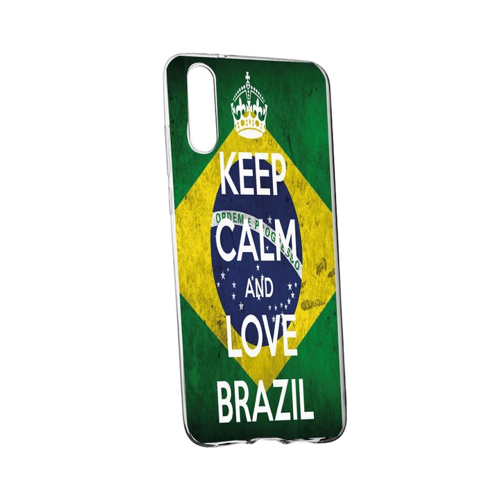 Силиконов калъф за футбол, Бразилия, Съвместим с OnePlus Nord CE 5G, износоустойчив, противоплъзгащ, 232