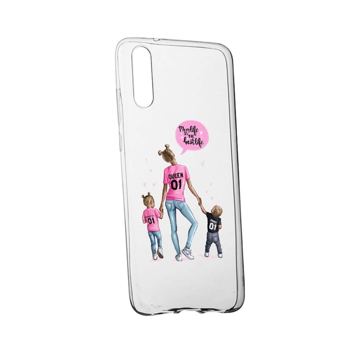 Силиконов калъф Mom Life, съвместим с OnePlus Nord CE 5G, устойчив на износване, противоплъзгащ се, 557