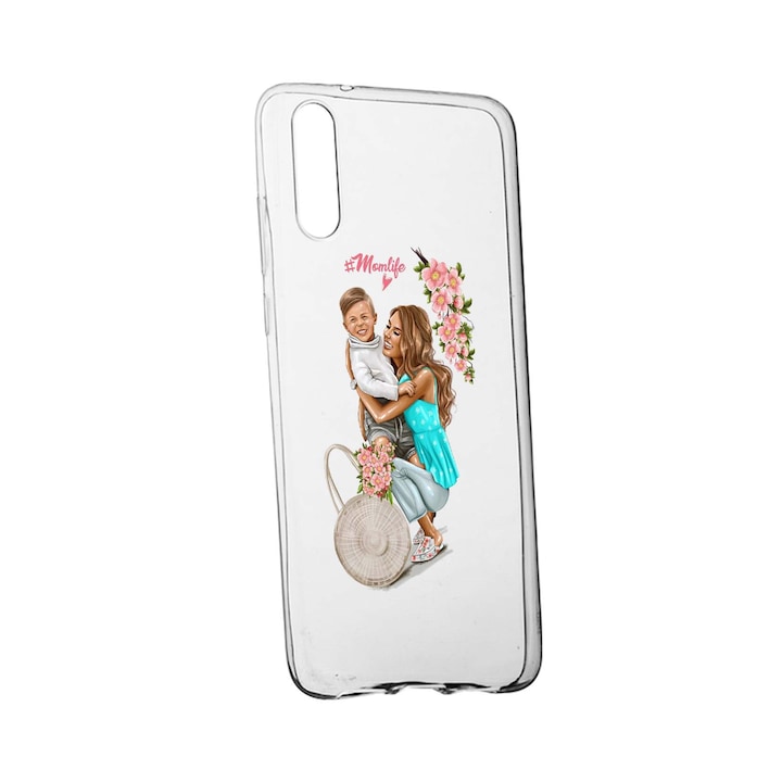 Силиконов калъф Mom Life, съвместим с OnePlus Nord CE 5G, устойчив на износване, противоплъзгащ се, 559