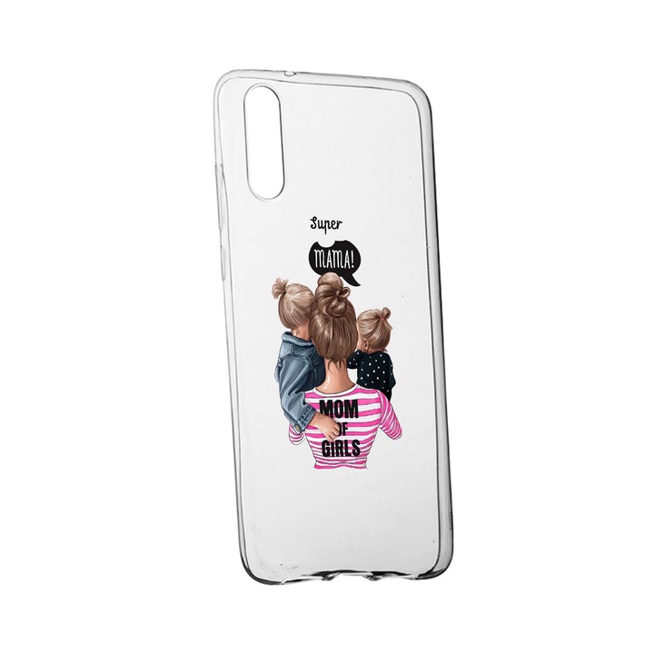 Силиконов калъф Super Mama, съвместим с OnePlus Nord CE 5G, устойчив на износване, противоплъзгащ се, 556