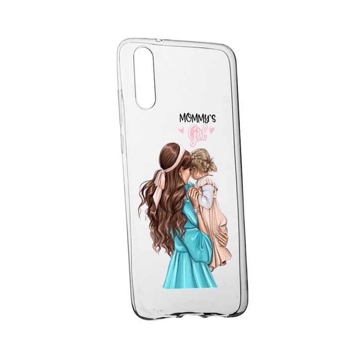 Силиконов калъф Mommy's Girl, съвместим с OnePlus Nord CE 5G, устойчив на износване, противоплъзгащ се, 555