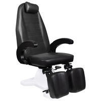 Scaun pedichiura hidraulic negru 150X50cm