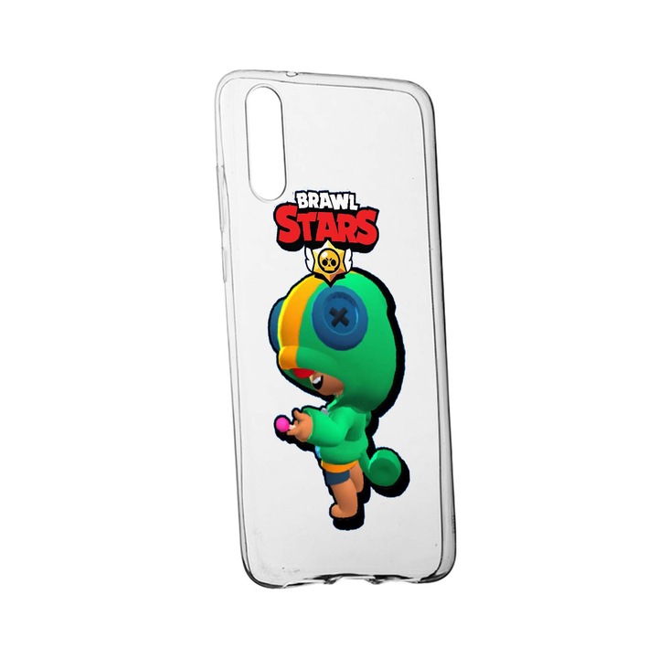 Силиконов калъф Brawl Stars Leon, Съвместим с OnePlus Nord CE 5G, износоустойчив, противоплъзгащ, 648