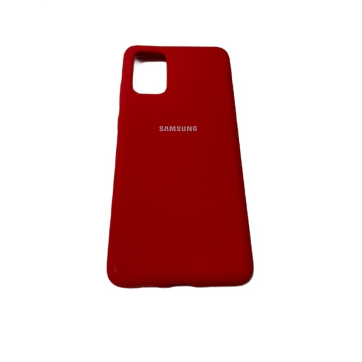 Мек силиконов предпазен калъф за гръб, за Samsung Galaxy S20 или Samsung Galaxy S20 5G, ултратънък бъмпер, червен, BBL3852