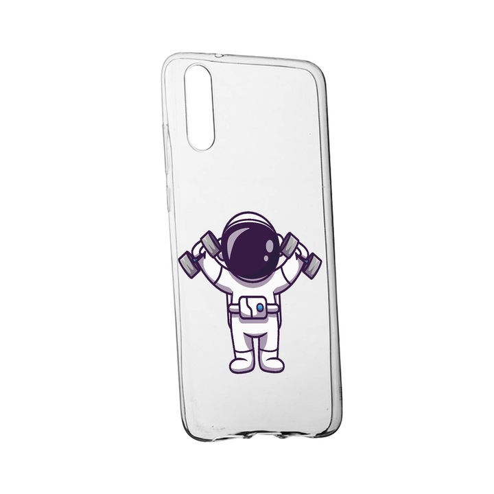 Силиконов калъф, съвместим с OnePlus Nord CE 5G, Astronaut Gym, устойчивост на износване, противоплъзгащ се, 778