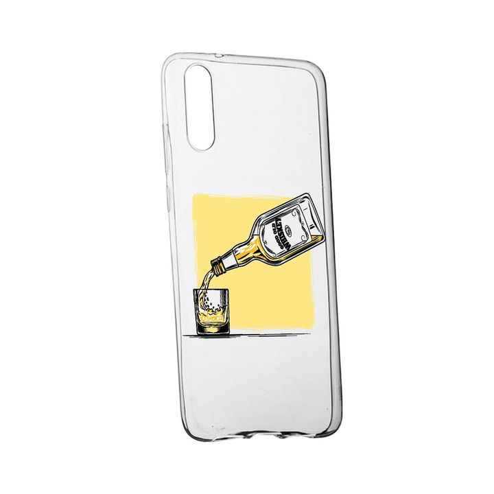 Силиконов калъф, съвместим с OnePlus Nord CE 5G, Whiskey, износоустойчив, противоплъзгащ се, 805