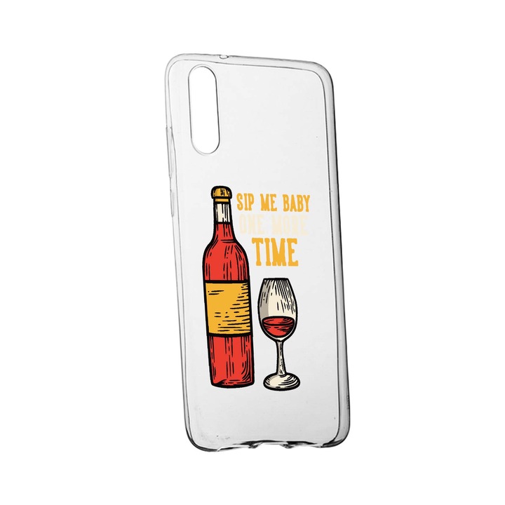 Силиконов калъф, съвместим с OnePlus Nord CE 5G, Sip Me Baby, износоустойчив, противоплъзгащ, 807