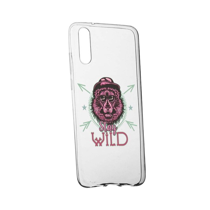Силиконов калъф, съвместим с OnePlus Nord CE 5G, Stay Wild, устойчивост на износване, противоплъзгащ се, 832