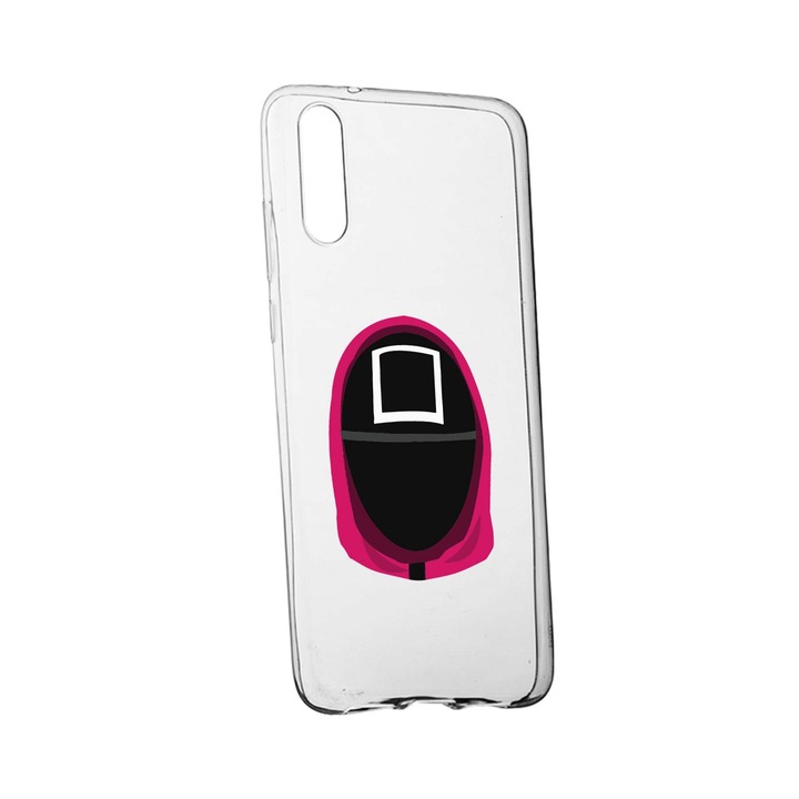 Силиконов калъф, съвместим с OnePlus Nord CE 5G, Squid Game - Soldier Square, устойчивост на износване, противоплъзгащ се, 848