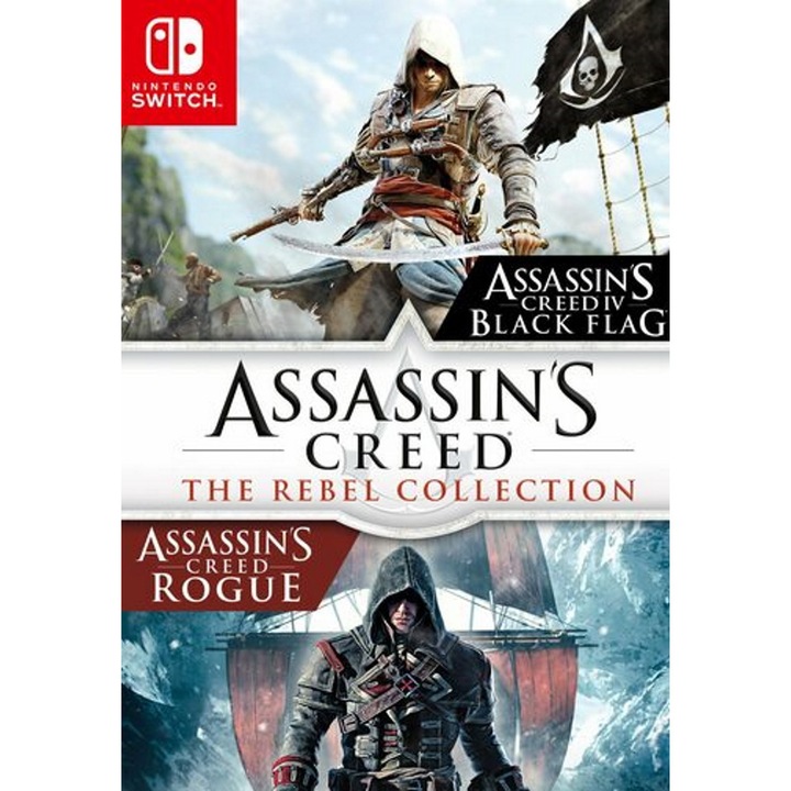 Assassin's Creed: The Rebel Collection játék Nintendo Switch azonnali aktiválási kóddal