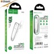 Hoco E60 Brightness Bluetooth headset mikrofonnal, fehér