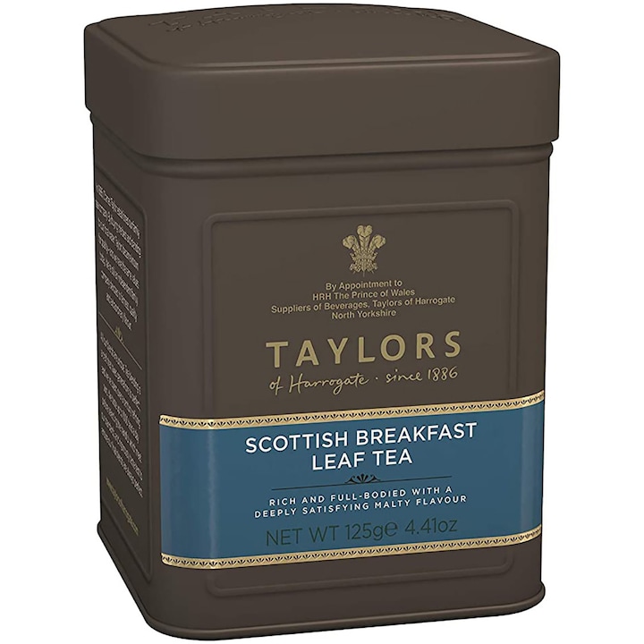 Ceai negru Scottish Breakfast Taylors of Harrogate, 125 g