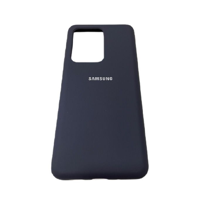Мек силиконов защитен гръб, за Samsung Galaxy S20 Ultra, ultraslim bumper, Navy blue, BBL3867