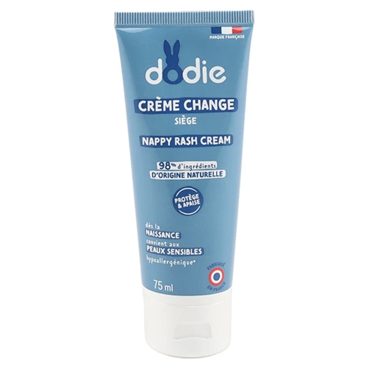 Crema pentru schimbarea scutecului Dodie, 99% ingrediente de origine naturala, 75 ml