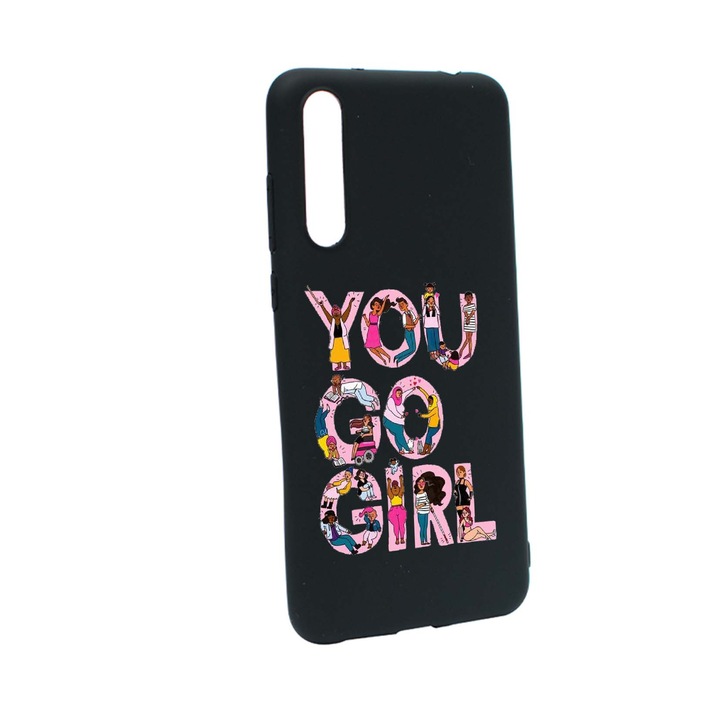 Силиконов калъф Girl Power, съвместим с OnePlus Nord CE 5G, устойчив на износване, противоплъзгащ се B250