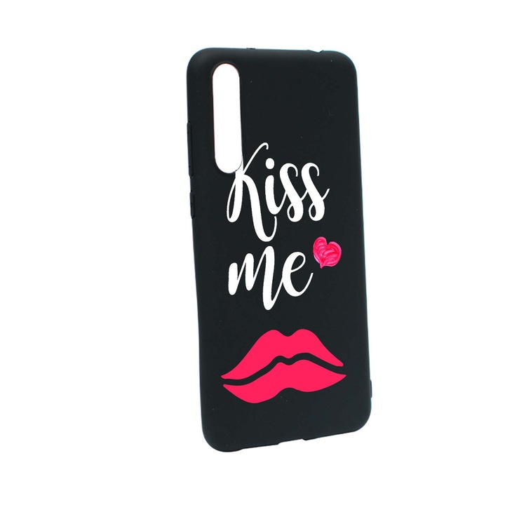 Силиконов калъф, съвместим с OnePlus Nord CE 5G, Kiss Me, устойчивост на износване, противоплъзгащ, B103