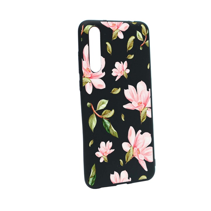 Силиконов калъф Flowers, съвместим с OnePlus Nord CE 5G, устойчив на износване, противоплъзгащ, B496