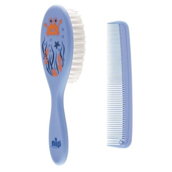 Set ingrijire par (perie si pieptene) Nip 37075 Set ingrijire par (perie si pieptene) Nip 37075
