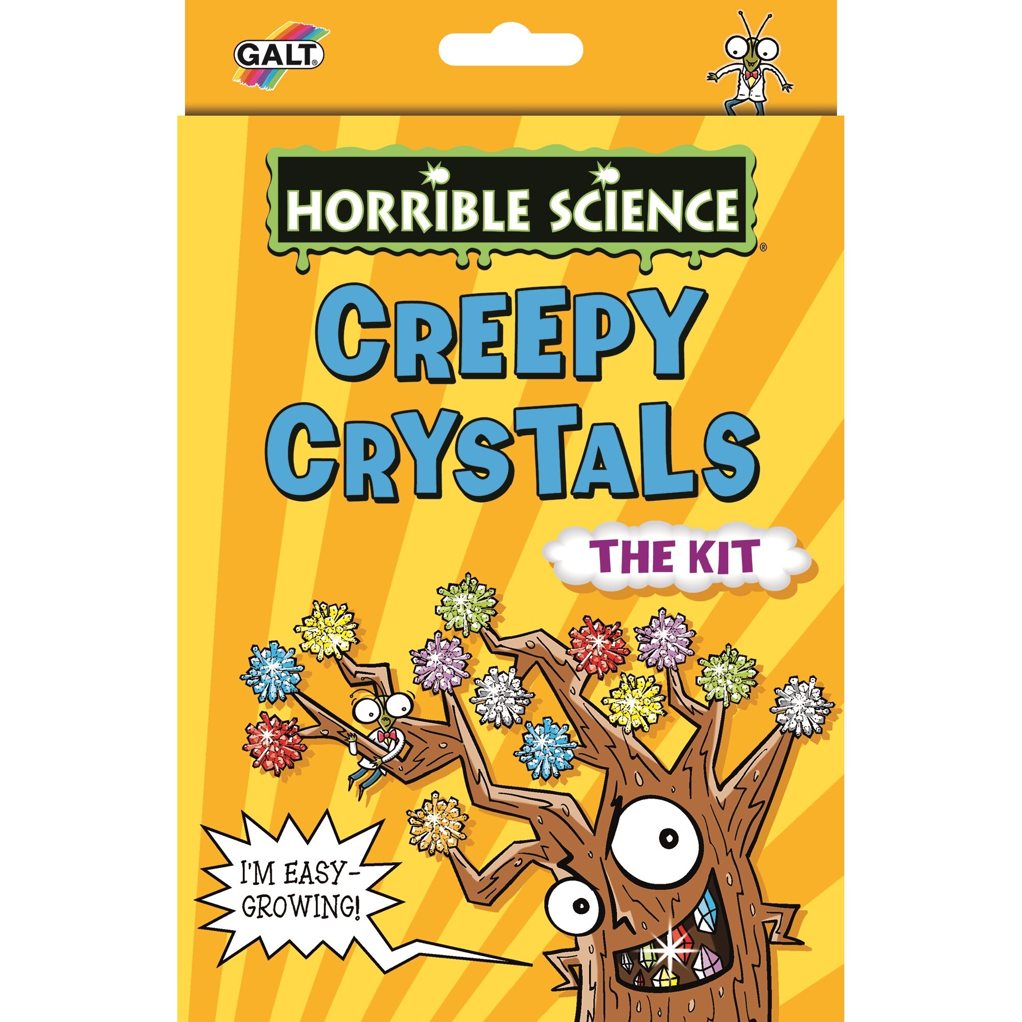 Kit pentru experimente Galt, Horrible Science, Cristale infricosatoare