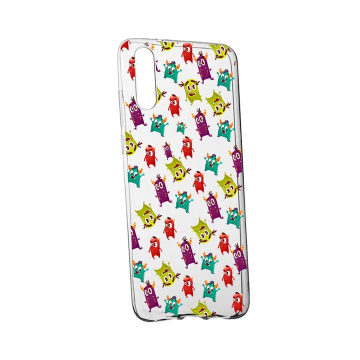 Силиконов калъф, съвместим с OnePlus Nord CE 5G, Monsters, износоустойчив, противоплъзгащ се, 121