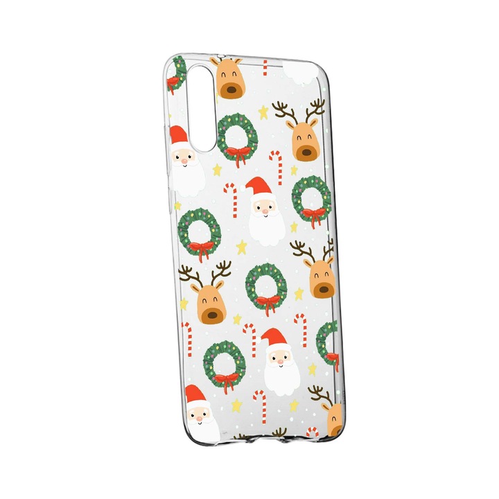 Силиконов калъф Xmas, съвместим с OnePlus Nord CE 5G, устойчивост на износване, противоплъзгащ се, 350