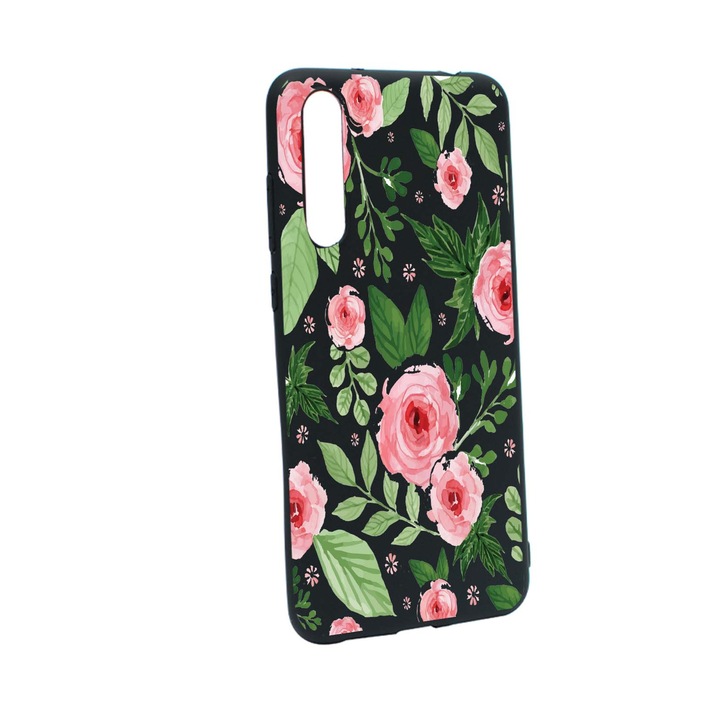 Калъф Silicon Flowers, Пастелни цветове, съвместим с OnePlus Nord CE 5G, износоустойчив, противоплъзгащ, B509