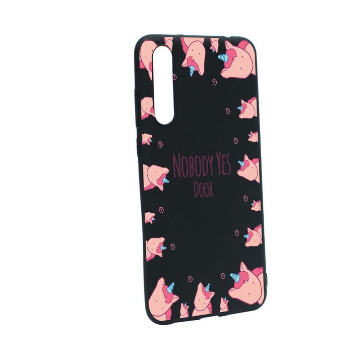 Силиконов калъф за еднорог - Никой да, съвместим с OnePlus Nord CE 5G, устойчив на износване, против хлъзгане, B523