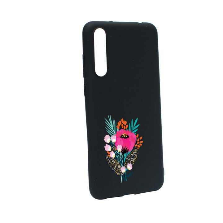 Силиконов калъф Flowers, съвместим с OnePlus Nord CE 5G, устойчив на износване, противоплъзгащ, B641