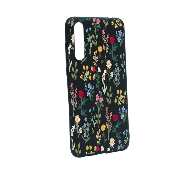 Силиконов пролетен калъф с цветя, съвместим с OnePlus Nord CE 5G, устойчив на износване, противоплъзгащ се B635