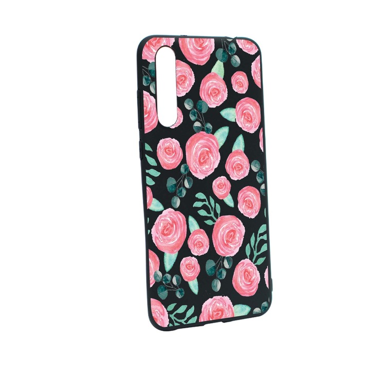 Силиконов калъф с шарка на роза, съвместим с OnePlus Nord CE 5G, устойчив на износване, противоплъзгащ се B640